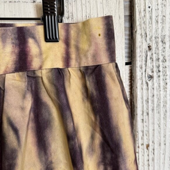 Anthropologie TINY Tie Dye Wrap Skirt Size XL Boho Hippie Cottage Unique Nature - Picture 7 of 11